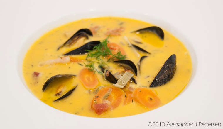 Blåskjellsuppe