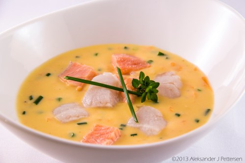 Tradisjonell fiskesuppe