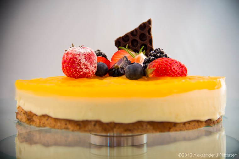 Pasjonsfruktostekake