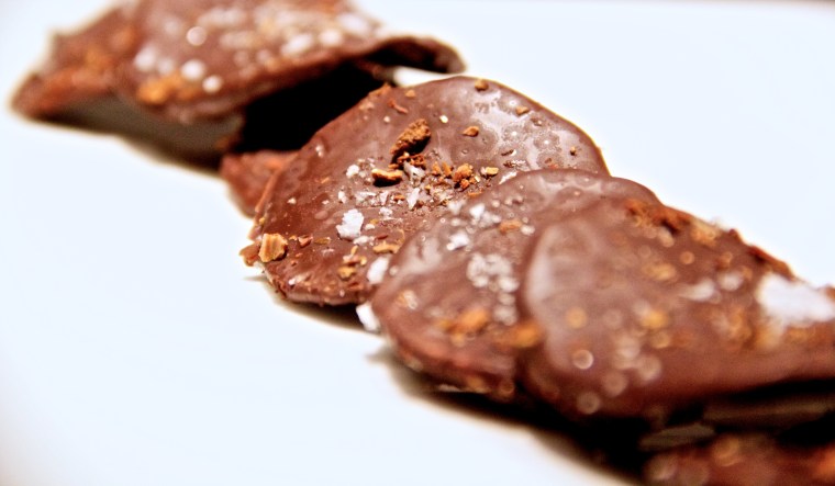 Potetchips med sjokolade & Anis