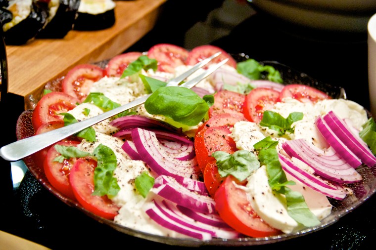 Tomat&mozarellasalat